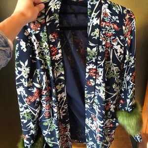 Zara Floral Blazer